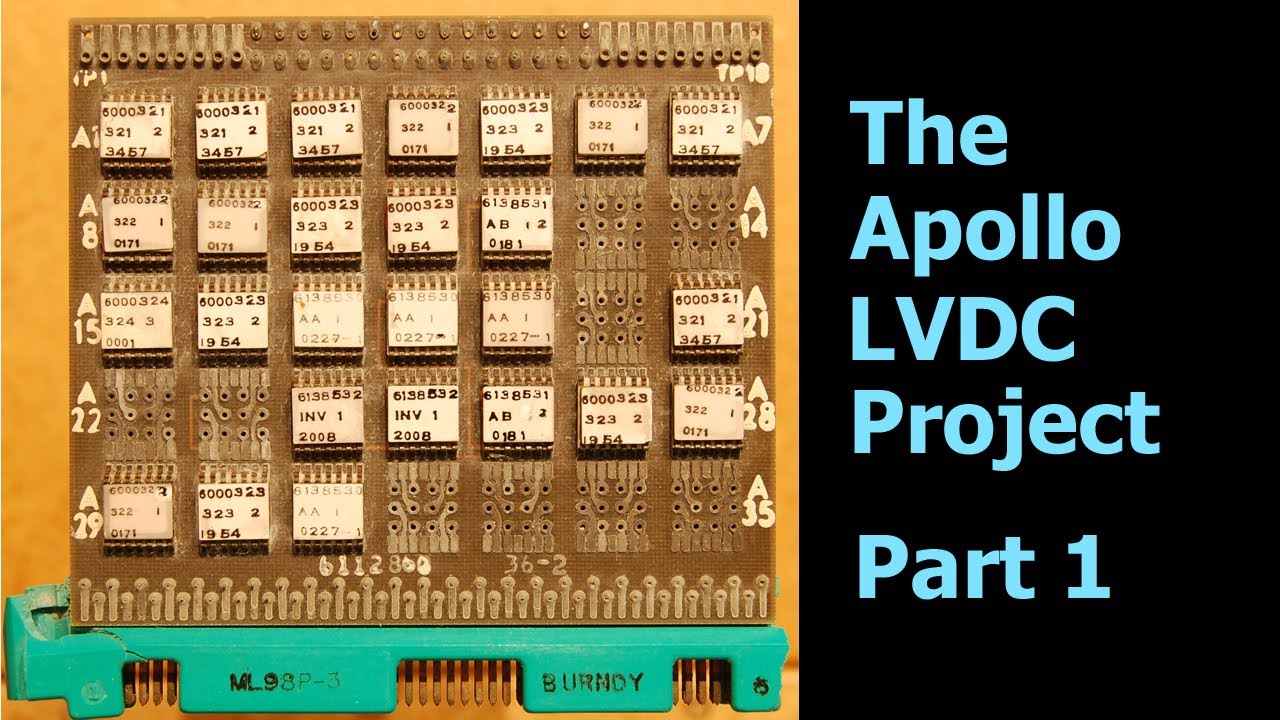 Apollo Saturn V LVDC Board Teardown, Part 1
