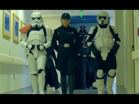 ‘Star Wars’ characters visit kids in hospital: ‘Bad guys doing good’