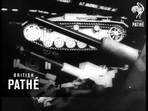 German Tank And Aircraft Factory (1942)
